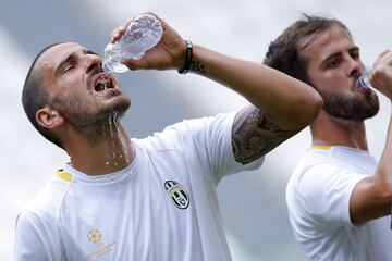 La JUVE se prepara para la final 