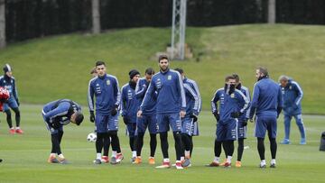 Manchester 21 marzo 2018
Entrenamiento de la Seleccin Argentina en el
Manchester City Academy
Foto Ortiz Gustavo
