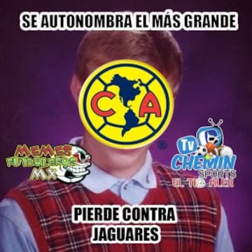 América perdió en Tuxtla ante Jaguares y los memes se ríen