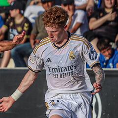 Jeremy de León, el ‘amuleto’ de Ancelotti, a escena