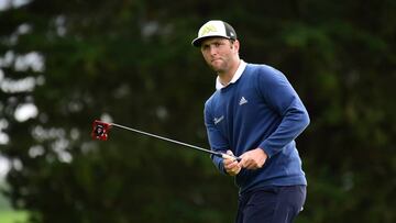 Jon Rahm, en Pebble Beach.