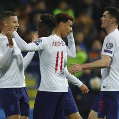Montenegro 1-5 Inglaterra: resumen, goles y resultado