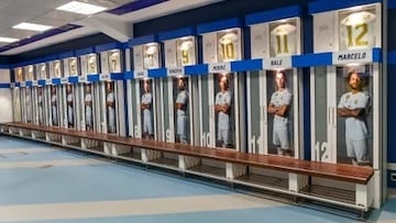 El Madrid subasta los antiguos vestuarios del Santiago Bernabéu