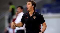 Lopetegui, en el partido. 