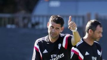 ÉXITOS. El ahora segundo entrenador del equipo consiguió 16 títulos con la camiseta del Madrid.