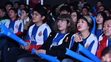 El 89% de los aficionados chinos simpatizan con el Espanyol