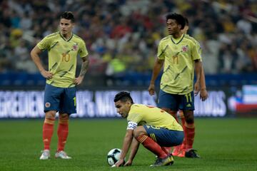 JUNIO: James contra Chile en los cuartos de final de la Copa América. El equipo quedó eliminado en penales en Sao Paulo.