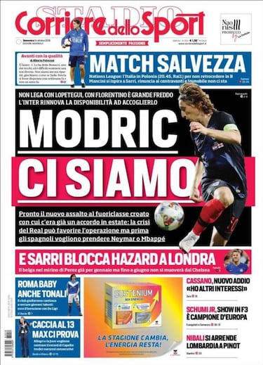 El Inter insiste por Modric