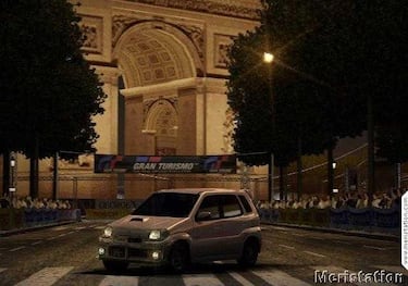 Gran Turismo 4 se deja fotografiar en Paris