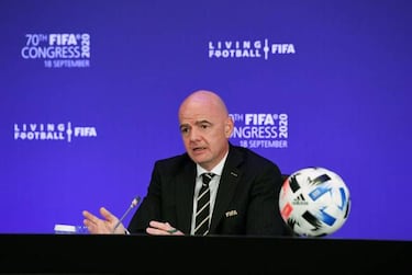 FIFA boss Infantino concerned at delays to World Cup qualifiers