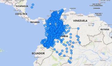 Mapa de casos y muertes por coronavirus por departamentos en Colombia: hoy, 29 de octubre