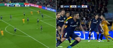 Suárez lucky to escape red after kicking out at Juanfran