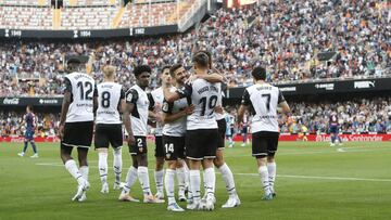 30/04/22 PARTIDO PRIMERA DIVISION
 VALENCIA CF - LEVANTE UD 
 PRIMER GO HUGO DURO 1-0 ALEGRIA