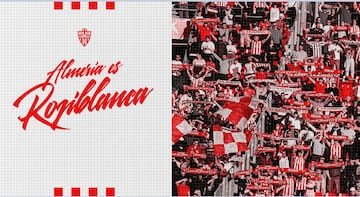 Gran respuesta de la afición del Almería,