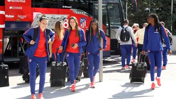 Las jugadoras del Atlético llegan a Granada con la motivación de conquistar el doblete, una semana después de levantar el trofeo de la Liga Iberdrola.