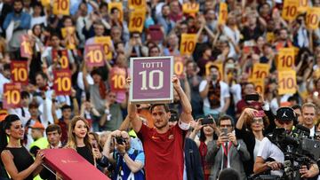 Francesco Totti, exjugador del Roma.