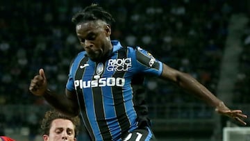 Duván Zapata asiste en victoria de Atalanta ante Sassuolo