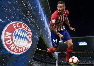 El defensa francés dejó el Atlético para fichar por el Bayern Munich en marzo de 2019.