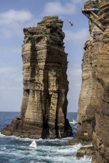 Impresionantes imágenes de la tercera parada del Red Bull Cliff Diving World Series