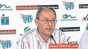 <b>PREVISIONES. </b>Monclús, Fernández y Lloret quieren que el Nàstic no note en exceso el descenso de categoría en las gradas.