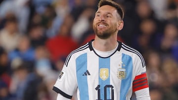 Leo Messi, capitán de Argentina.