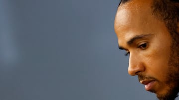 Formula One F1 - Belgian Grand Prix - Spa-Francorchamps, Spa, Belgium - August 26, 2022  Mercedes' Lewis Hamilton before practice REUTERS/Stephane Mahe