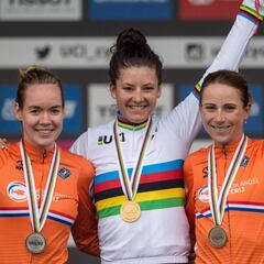 Chloé Dygert vence con superioridad en la contrarreloj