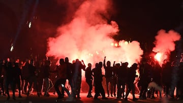 Lamentable: La terrible pelea entre aficionados de Flamengo y Palmeiras