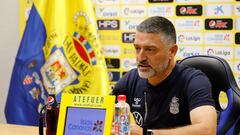 25/11/22 FUTBOL SEGUNDA DIVISION 
 UD LAS PALMAS Rueda de prensa de Garcia Pimienta