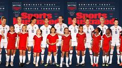 Sport Illustrated crea seis portadas de colección para las 23 mundialistas de EE UU