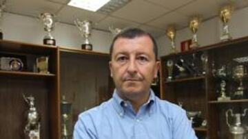 <b>DE CONFIANZA. </b>Molina llega a un proyecto ambicioso como el del Real Murcia.