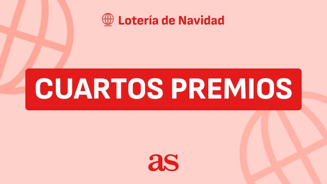 78477, primero de los cuartos premios del sorteo de la Lotería de Navidad 2025