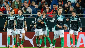 09/11/25 PARTIDO PRIMERA DIVISION 12
VALENCIA CF - REAL BETIS
GOL 0-1 CUCHO HERNANDEZ
ALEGRIA