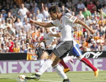 André Gomes marca el 2-0.