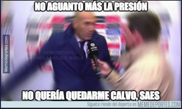 Los mejores memes de la dimisión de Zidane