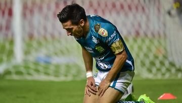 Fernando Navarro of Leon during the game Leon FC (MEX) vs Toronto FC (CAN), corresponding to Round of 16 First leg match of the 2021 Scotiabank Concacaf Champions League, at Nou Camp Stadium, on April 07, 2021.   &lt;br&gt;&lt;br&gt;   Fernando Navarro de Leon durante el partido Leon FC (MEX) vs Toronto FC (CAN), correspondiente al partido de ida de octavos de final de la Liga de Campeones Scotiabank Concacaf 2021, en el Estadio Nou Camp, el 07 de Abril de 2021.