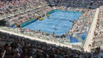 <b>VETADA. </b>El año próximo no podrán disputarse pruebas de la ATP Tour en pistas azules.