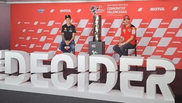 Flores entre Bagnaia y Quartararo antes de la última batalla