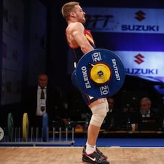 David Sánchez roza el podio de dos tiempos y el total en 69 kg
