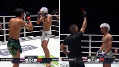 Es uno de los golpes más sucios de la historia del Muay Thai: hasta el árbitro le sacó la tarjeta roja