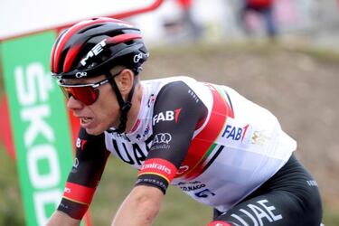 De la Cruz lidera al UAE en La Vuelta: "Fue duro no ir al Tour"
