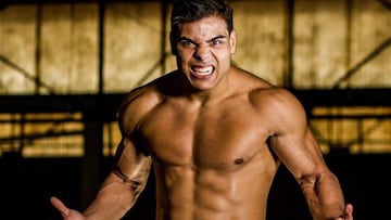 El luchador brasileño de MMA Paulo Costa 'Borrachinha'.