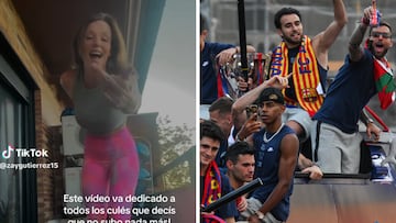 La hija de Guti vuelve a hacerse viral tras este vídeo para los culés