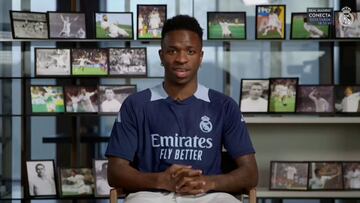 Vinicius entierra el debate sobre su futuro en un vídeo de RMTV