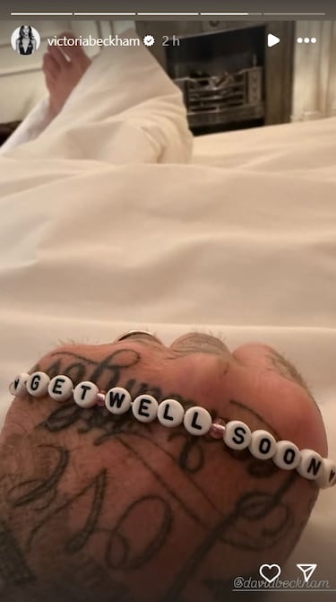 David Beckham, hospitalizado