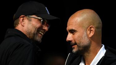 Guardiola and Klopp show the relative importance of the Premier League and Champions League