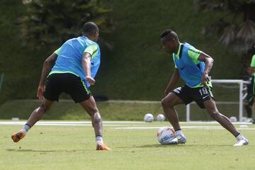 Primer entrenamiento de Nacional tras la salida de Macnelly
