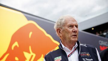 Helmut Marko tras las carrera al esprint en el GP de Austria