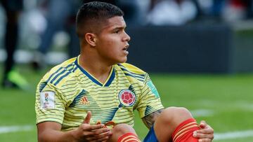 Juan Camilo Hern&aacute;ndez en el Mundial Sub 20