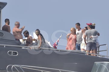 Cristiano Ronaldo and girlfriend Georgina Rodríguez on holiday